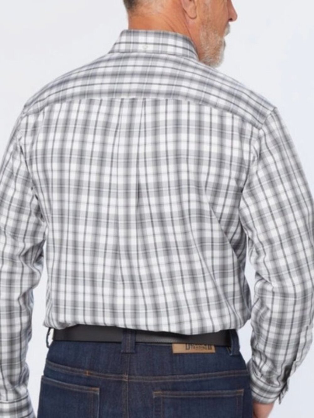 Duluth Trading Co Wrinklefighter Relaxed Fit Long Sleeve Shirt size XXL Tall - Picture 2 of 12